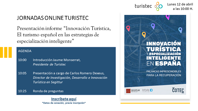 Profundizamos en el último informe turístico de Segittur con Carlos Romero el 12 de abril